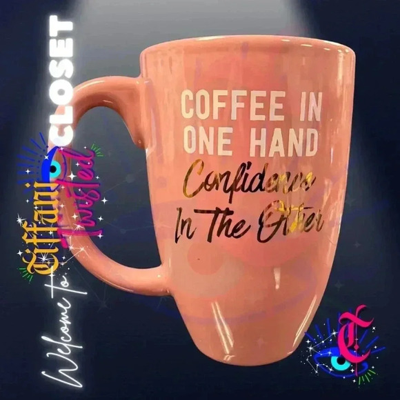 "Coffee in One Hand, Confidence in the Other" Mug – Motivational and Stylish - Picture 1 of 3